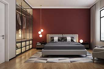 河源现代风格-卧室