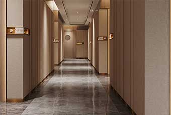 河源酒店过道案例