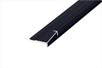 河源航空纤维墙咔铝合金阳角线（哑黑氧化）