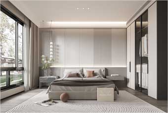 河源卧室空间案例